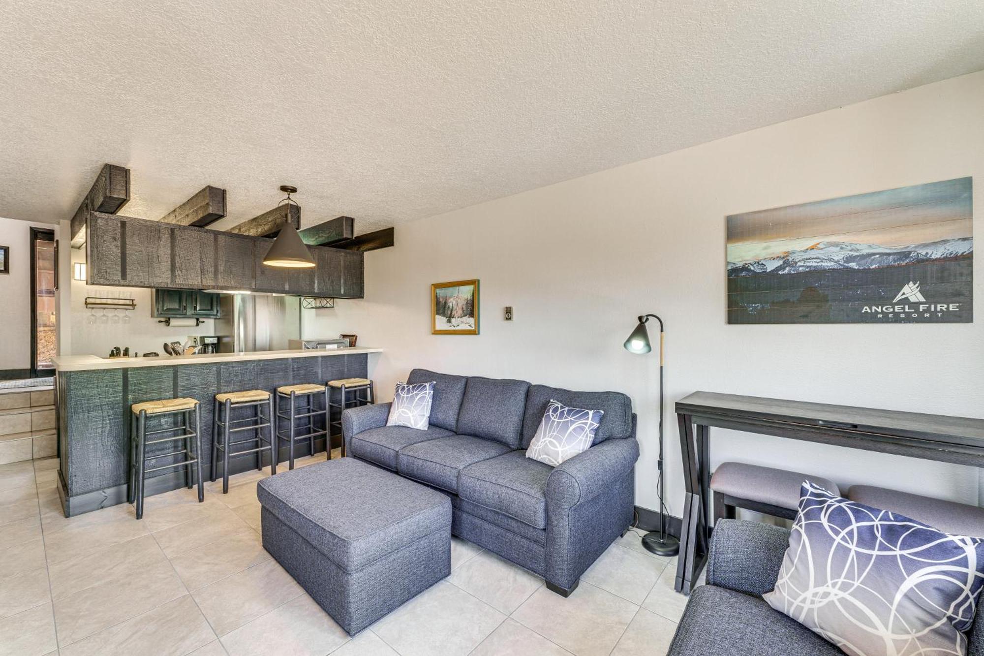 Angel Fire Mountain Condo Steps To Ski Resort! Exterior foto